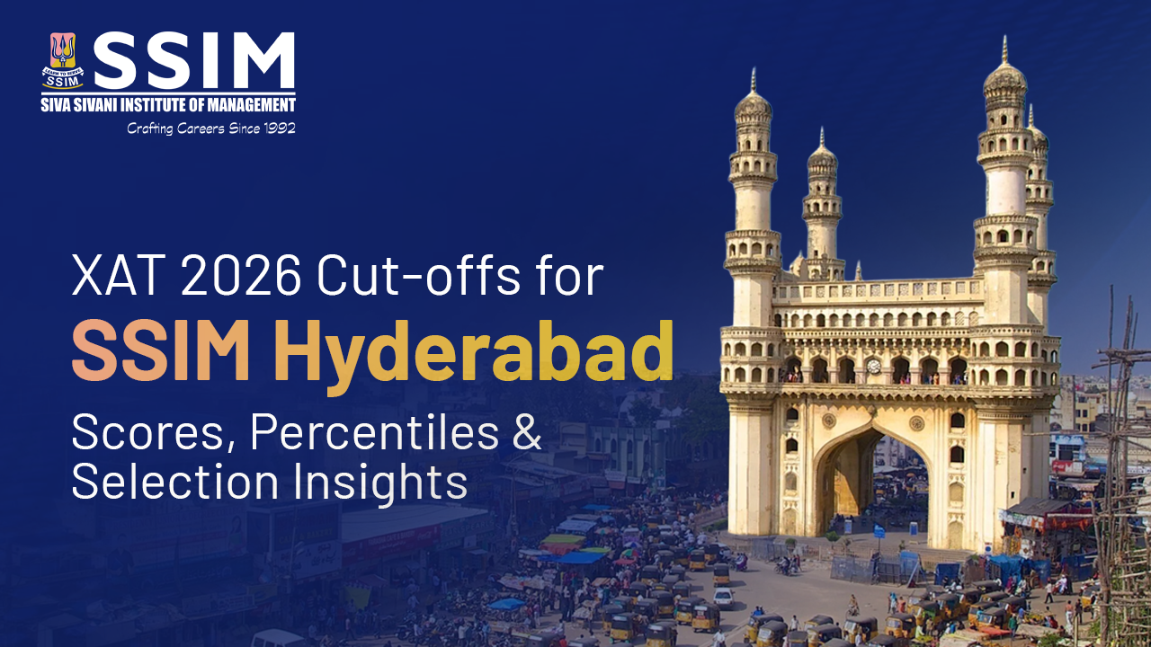 XAT 2026 Cut-offs for SSIM Hyderabad: Scores & Selection Guide | SSIM Blog
